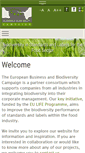 Mobile Screenshot of business-biodiversity.eu